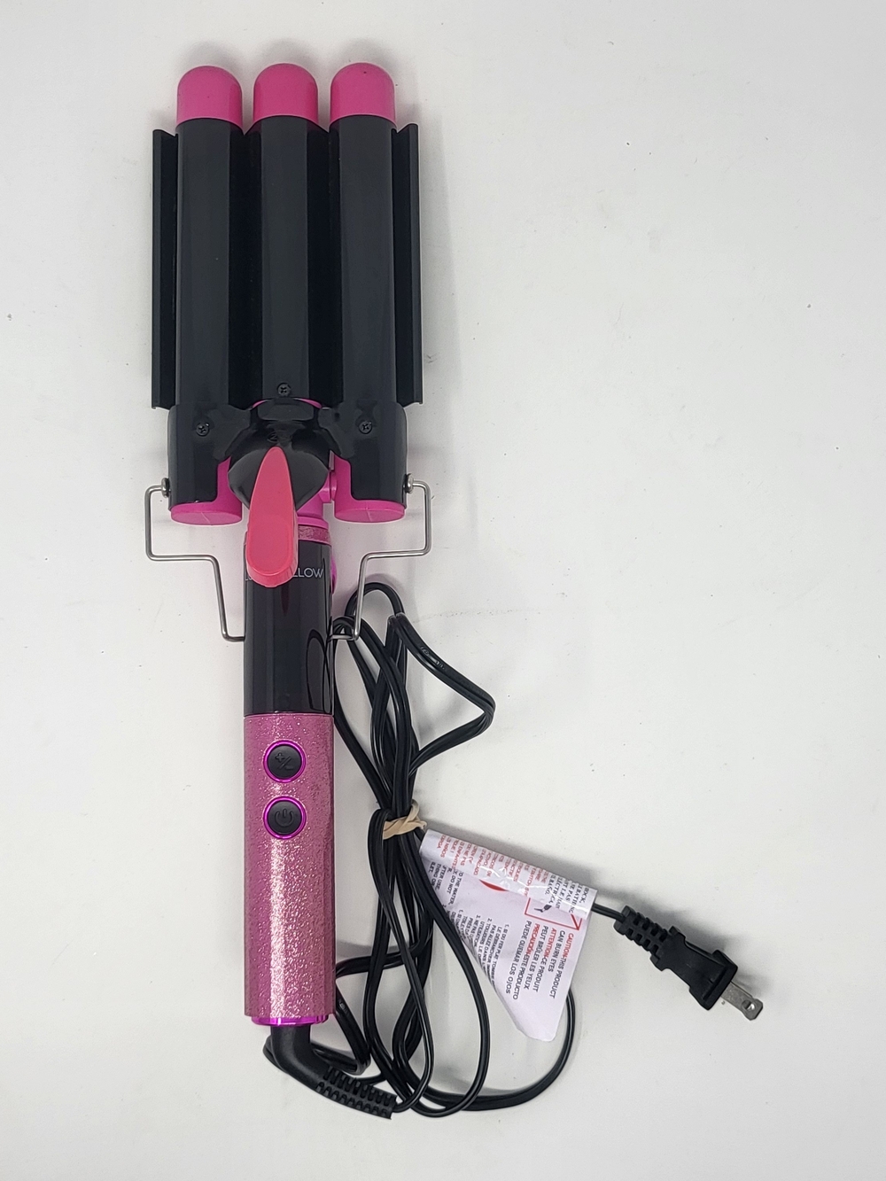 Luxe Pink Triple Barrel Waver